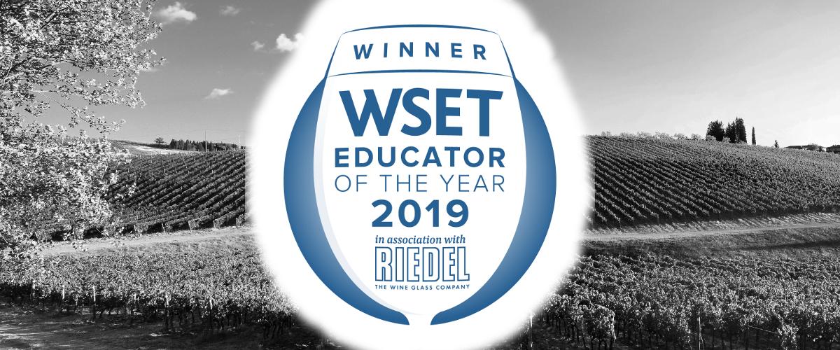 WSET Educator of the Year 2019 Winner